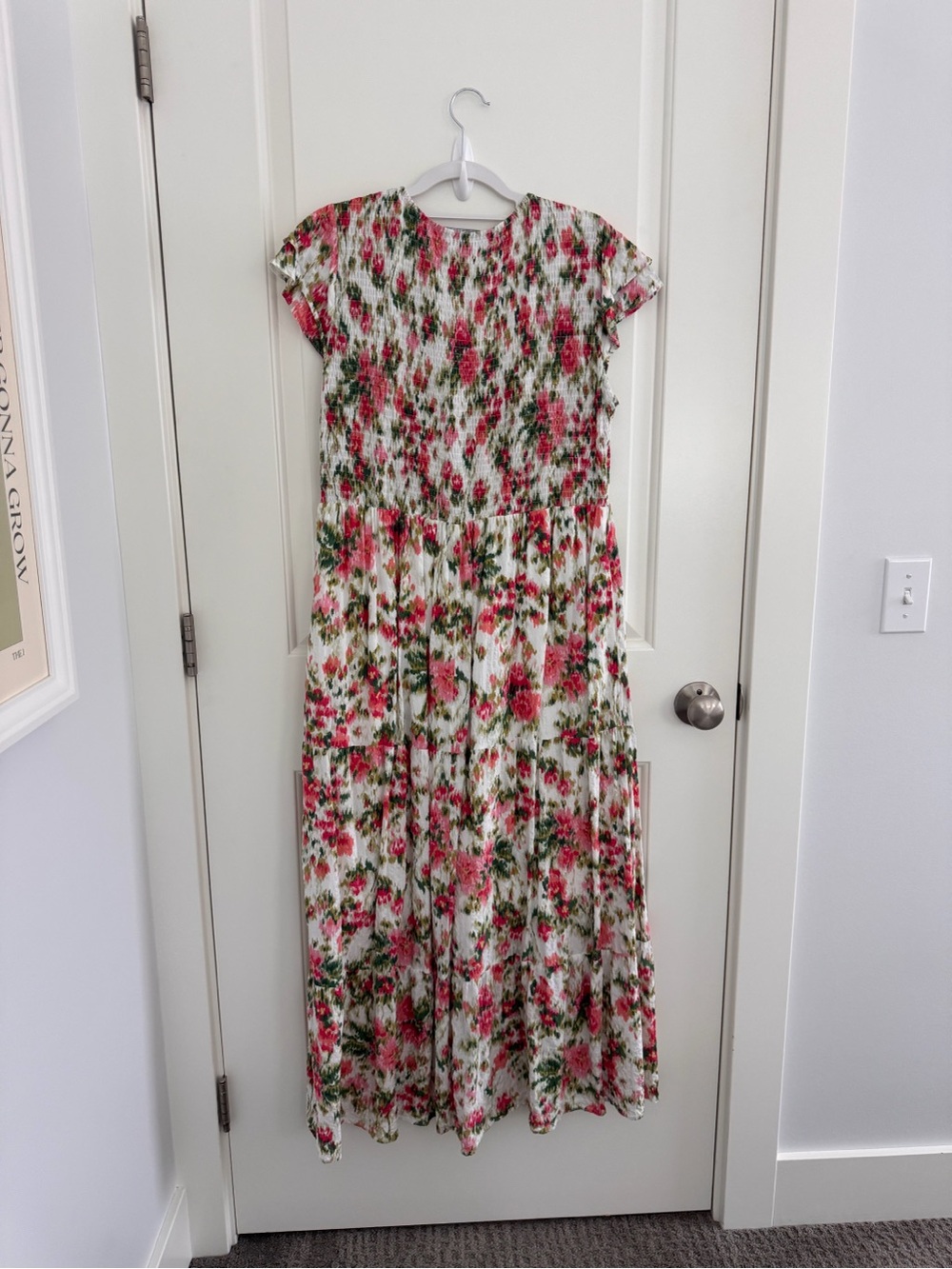 GIBSONLOOK Floral Smocked Maxi Dress - Picture 5 of 7